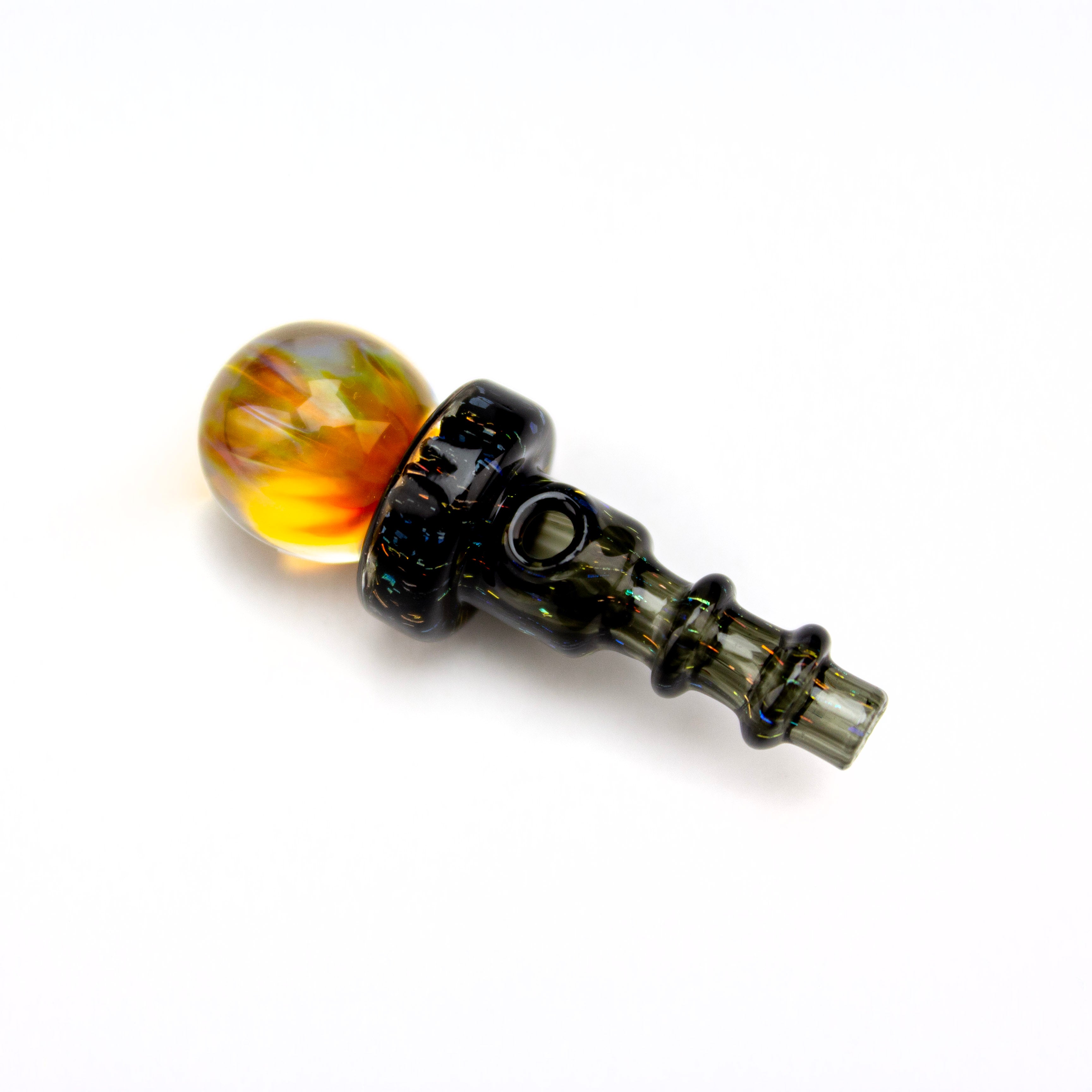 Dark Matter Crushed Opal with Fumed Mib 3DXL Joystick Cap - Planet Caravan